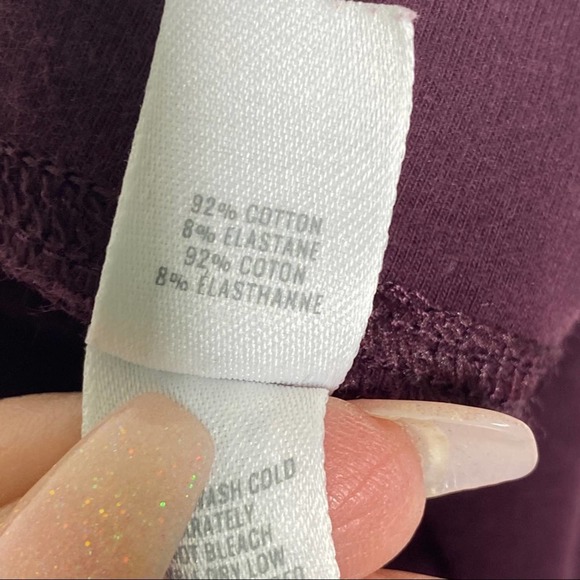 Aerie Maroon Chill Play Move Leggings Size Medium - Picture 5 of 8